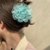 Pinza para el pelo de color primavera, con forma de rosa y flor de hada, estilo vacacional, para fotografía costera online, con forma de estrella.