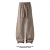 Colección Otoño 2026: Pantalones de Tela Compuesta Estilo Lino HK26138, Tallas M-5XL, HK26976 - Especial P22