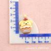 Imanes de Refrigerador Sanrio Kuromi, Pinzas para el Cabello, Juguetes de Comida, Nuevos Accesorios de Resina de Pegamento de Crema DIY para Helado al por Mayor