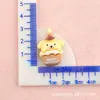 Pegatinas para Horquillas, Materiales de Helado, Accesorios para Refrigerador, Nuevos Juguetes de Comida Sanrio Kuromi, Accesorios de Resina de Pegamento de Crema para Manualidades al por Mayor