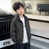 Chaqueta Reversible para Niños para Otoño, Abrigo Cortavientos para Niños Mayores, Nuevo Modelo 2026, Top Holgado para Estudiantes de Secundaria