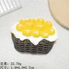 Tamaño Grande - Canasta de Pan Pintada Tostada Accesorios de Resina Pegamento Crema Imán para Refrigerador DIY Caja de Almacenamiento Llavero Venta al por Mayor