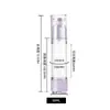 15ml 30ml 50ml Botella de Bomba de Loción de Pared Gruesa Botella de Vacío Botella de Loción de Agua No Desechable Portátil de Viaje Botella Recargable