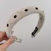 Diadema de Estilo Fresco de Lujo Ligero, Diseño de Esponja Fina, Accesorio para el Cabello de Gama Alta, Diadema de Colores para Mujeres, Venta al por Mayor, Diadema de Corona Alta para Lavarse la Cara