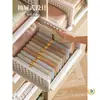Estante Divisor Plegable para Armario Tipo Cajón para Uso Doméstico, Estante Organizador Plegable para Pantalones y Ropa