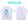Suministro a Largo Plazo de Camisetas con Estampado de Dibujos Animados para Hombres y Mujeres, Estilo Pareja, Camisetas de Manga Corta