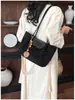 Bolso tote transfronterizo minimalista con estampado de dragón y correa larga para el hombro, edición de aniversario, diseño de patchwork, estilo de nicho, bolso de mano y bolso de hombro versátil