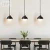 Lámpara de araña pequeña moderna creativa para mesita de noche de dormitorio principal, diseñador, piedra de cueva negra, dormitorio, comedor, ventanal, pasillo, lámpara colgante de bar