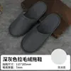Zapatillas desechables de hotel de forro polar coral grueso, para hotel, hogar, hospitalidad, alojamiento familiar, viajes, portátiles, gruesas, antideslizantes, venta al por mayor