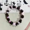 Joyería de Cerámica Jingdezhen al por Mayor Divertidos Nuevos Brazaletes de Perlas para Niñas, Mejores Amigas, Parejas, Pulseras Tejidas a Mano para Hombres