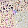 Desenho Japonês Hello Kitty Adesivos Transparentes DIY Decoração de Diário Misturada Adesivos à Prova d'Água Kuromi Material Adesivos Pequenos