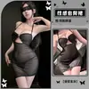Noche Dorada Lencería Sexy Transparente Transparente Transfronteriza, Coqueta y Seductiva, Puro Deseo, Tallas Grandes, Falda Bodycon