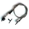 Furadeira elétrica eixo flexível metal mangueira de borracha eixo flexível 6,5mm6mm4mm cabo extensão para retificadora elétrica linha de extensão para gravação