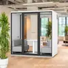 Cabina Telefónica Estudio de Grabación Sala Insonorizada para Piano Cabina Silenciosa Sala Insonorizada Cabina Móvil Insonorizada Cabina Insonorizada Ultra Ecológica