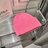 Nuevo sombrero de lana de melón coreano para mujer, grueso, cálido para invierno, de ala corta, color sólido, de cachemira, sombrero de punto para estudiante, sencillo, combina con todo