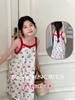 Vestido para Niña, Nuevo Estilo de Verano, Se Puede Usar Afuera, Elegante Ropa de Casa para Bebé Niña, Falda con Tirantes, Vestido de Playa para Niña Pequeña
