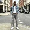 Jeans rectos holgados de pierna ancha para hombre, estilo callejero retro genial, con parche de cruz, venta al por mayor transfronteriza