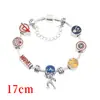 Nuevo Protagonista de Película y TV de Marvel Spider-Man Iron Man Pulsera Vengadores Regalo Pulsera de Dama Venta al por Mayor