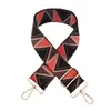 Nova cor de contraste jacquard triangular alça de ombro larga alça de ombro longa espessa acessórios de bolsa transfronteiriça alça de ombro transversal fabricante