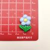 Simulación color brillante flor de cinco pétalos girasol diy accesorios de resina tocado horquilla funda para teléfono móvil joyería pegatinas para taza