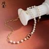 Moda francesa Chanel Alta Versão CD Colar de Pérolas Jóias Femininas Luz Luxo High-end Sentimento Cor Livre Colar de Contas