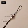 Atacado corda de celular tecida à mão diy corda de corrente de celular estilo chinês semi-acabada acessório chaveiro pingente corda