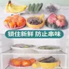 Atacado de Fábrica Filme Plástico Descartável Cobertura Anti-Transferência de Sabor Cobertura de Frescor Vedada Cobertura Justa para Tigelas Pratos Frutas Conservação de Frescor