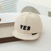Gorra de sol nueva para bebé de primavera y verano bordado para bebé SÍ visera suave gorra de béisbol