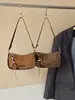 Bolsa Transversal Simples da Moda para o Dia a Dia Feminina 2026 Nova Casual Personalidade Diária Bolsa de Ombro Alto Valor Tendência Bolsa Bolinho