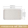 Estante para tazas de agua, estante de almacenamiento para tazas de té, bandeja de drenaje, estante para tazas de café de escritorio, estilo japonés para el hogar