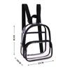 Mochila Jelly Transparente Amazon Cross Border 2023 Nueva Mini Verano Impermeable Mochila Escolar para Estudiantes pvc