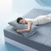 Falda de Cama de Felpa de Leche Engrosada Pieza Única Protector de Colchón para Sueño Profundo Cálido de Invierno Individual Antideslizante Cubierta de Cama Cobertura Completa Resistente a Manchas