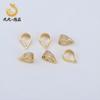 18K envolto em ouro com preservação de cor sólida boca melão semente fivela colar pingente fivela diy pulseira artesanal acessórios acessórios de venda quente