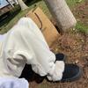 Botas de Nieve Joker de Alto Valor para Mujer 2024 Invierno Nuevas de Caña Alta con Suela Gruesa Forradas de Felpa para Estudiantes Zapatos de Algodón Grueso Zapatos Cálidos
