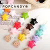 Contas Estrela Coloridas, Acessórios Estrela de Cinco Pontas Grandes Brilhantes, Materiais para Joias de Corrente de Celular Decorativa Feita à Mão com Contas DIY