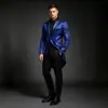 Colección de otoño e invierno para hombres europeos y americanos: vestido de noche con adornos de lentejuelas, esmoquin y traje de hombre con solapa, modelo XZ31
