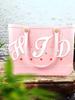 Bolso de Playa Accesorios de Letras Bolsa Perforada Transfronteriza Letras y Números de Letras PVC Letras 3D A-Z y Números 1-9 Blanco y Negro