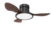 Ventilador de Techo 2025 Nuevo Dormitorio Ventilador de Techo Pequeño Hogar Comedor Silencioso Lejos Balcón Ultrafino Techo Techo Ventilador de Techo Luz
