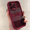 Capa de celular leve e luxuosa da marca Trendy Big D para Apple 16promax, estilo europeu e americano, 14plus, macia, 12