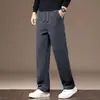 Pantalones Casuales de Sarga Otoño/Invierno 2026 para Hombre, Pantalones Rectos Adelgazantes, Resistentes a los Rayones, de Alta Calidad, Resistentes al Desgaste, Pantalones para Hombre