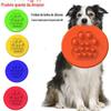 Novo animal de estimação Frisbee cão Frisbee flutuante água mordida resistente bolha macia Frisbee Pet Suprimentos brinquedo interativo de passeio do cão