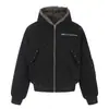 Chaqueta de Algodón con Capucha y Cuello de Piel de Ante Americano, Forro de Felpa, Múltiples Bolsillos, Chaqueta para Hombre y Mujer, Abrigo Engrosado Zuo Shan Diao, Tendencia