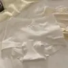 Shorts de Segurança Feminino Boxer 10A Algodão Puro, Estilo Abraça-Quadril, Não Vinculante, PP, Higiene Extendida, Duas Peças em Um