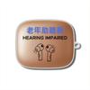 Adequado para Capa Protetora para Fone de Ouvido Bluetooth Sem Fio Shengkuo C40I, Personalizada Simples e Criativa Transparente de Casca Mole Impressão Colorida de Desenho Animado