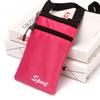 Nueva Bolsa de Moda para Hombre y Mujer para Teléfono Móvil Ultrafina para Mujer Simple Multifunción para Hombro Cruzada Bolsa para Teléfono Móvil Monedero Venta al por Mayor