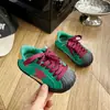 Zapatos para Niños 2026 Nuevo Otoño Tenis Casuales con Punta de Concha para Niñas Morado Estilo Coreano Zapatos de Tabla con Estampado de Estrellas para Niños