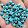 Cuentas Imitación Turquesa Estilo Antiguo Cuentas Sueltas Imitación Jade Separador con Línea Negra Separador Accesorios para Joyería Cuentas Hechas a Mano