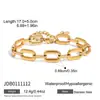 Pulsera Jieding de Acero Inoxidable con Circonita Brillante para Mujer, Pulsera Antidescolorante de Acero de Titanio, Joyería Transfronteriza con Circonita Brillante