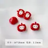 [Paraíso das Maçãs] Pingente de Maçã em Resina Cerâmica Pulseira de Contas Soltas Corrente para Celular Pacote de Materiais para Acessórios DIY com Contas