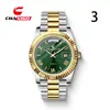 Reloj de Pulsera para Hombre Chaxigo Marca Suiza Moda Tendencia con Correa de Acero Real y Esfera Grande Cuarzo Reloj de Pulsera para Hombre Venta al por Mayor